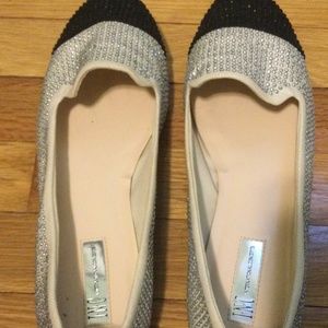 Womens INC Sequin flats